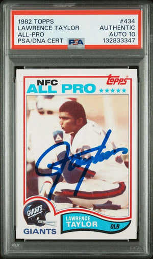 Lawrence Taylor Autograph Signing-Powers Sports Memorabilia