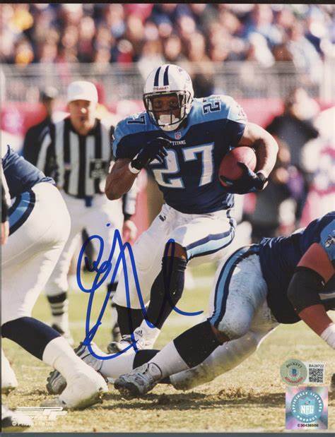 Eddie George Autograph Signing-Powers Sports Memorabilia