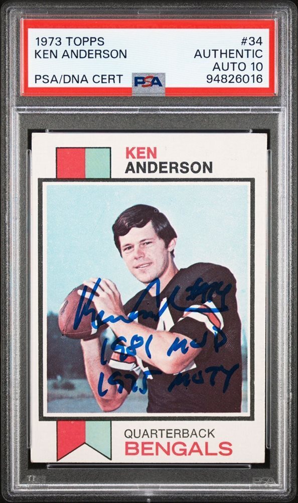 Ken Anderson Autograph Signing-Powers Sports Memorabilia