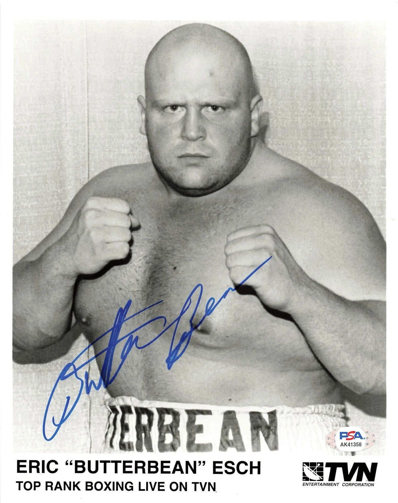 Eric "Butterbean" Esch Autograph Signing-Powers Sports Memorabilia