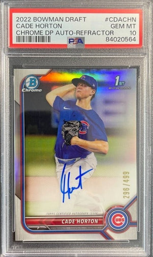 Cade Horton Autograph Signing-Powers Sports Memorabilia