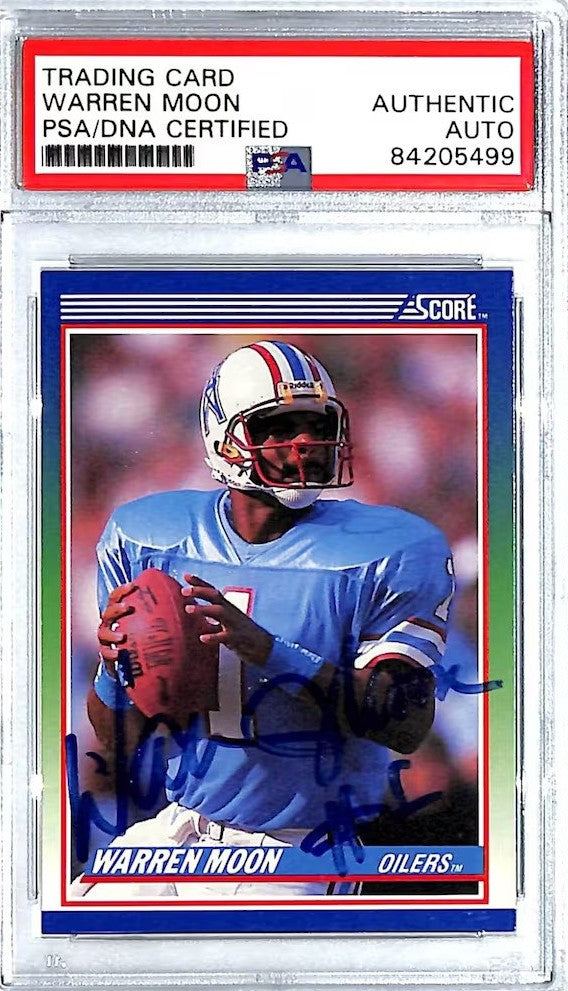 Warren Moon Autograph Signing-Powers Sports Memorabilia