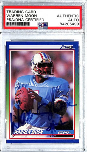 Warren Moon Autograph Signing-Powers Sports Memorabilia