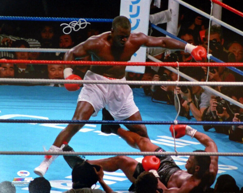 James "Buster" Douglas Autograph Signing-Powers Sports Memorabilia