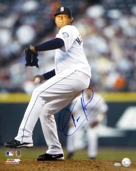 Felix Hernandez Autograph Signing-Powers Sports Memorabilia