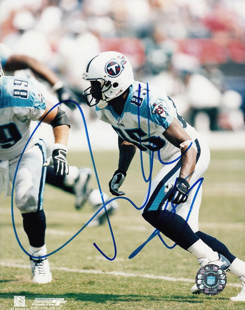 Derrick Mason Autograph Signing-Powers Sports Memorabilia