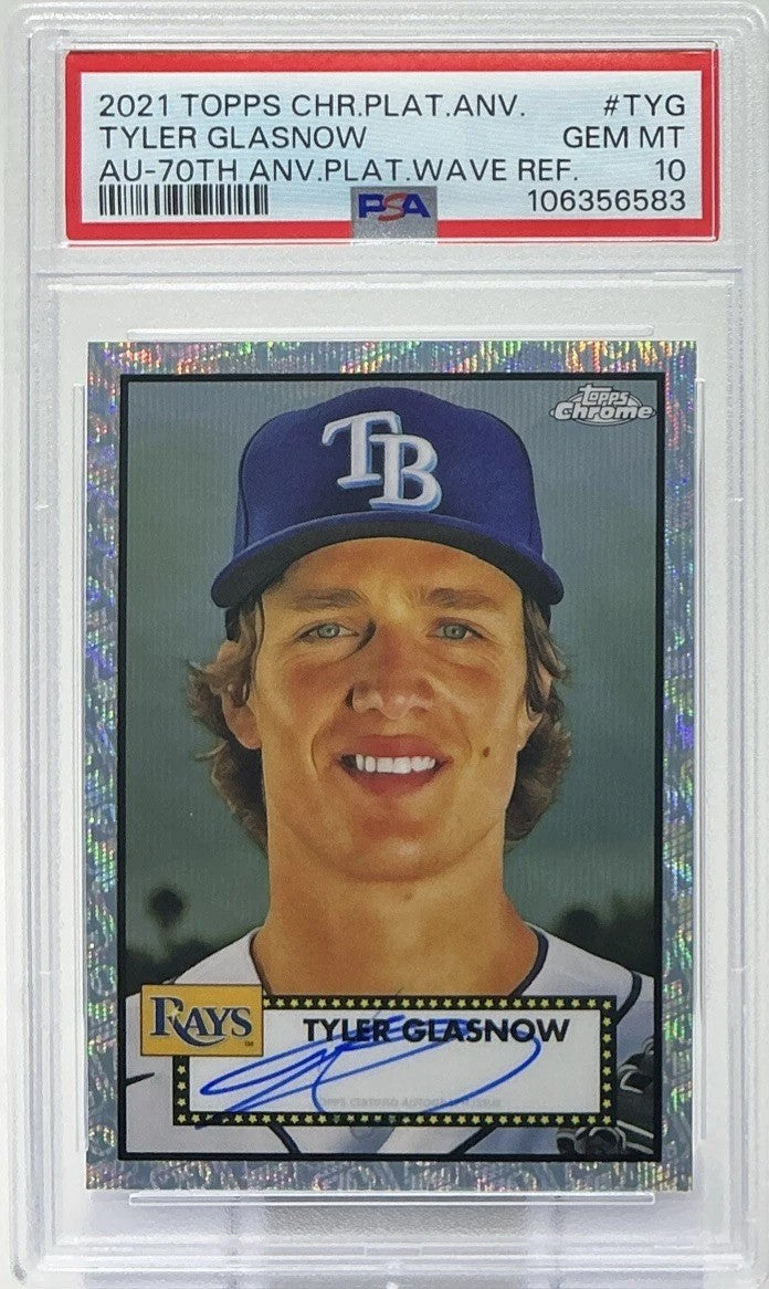 Tyler Glasnow Autograph Signing-Powers Sports Memorabilia