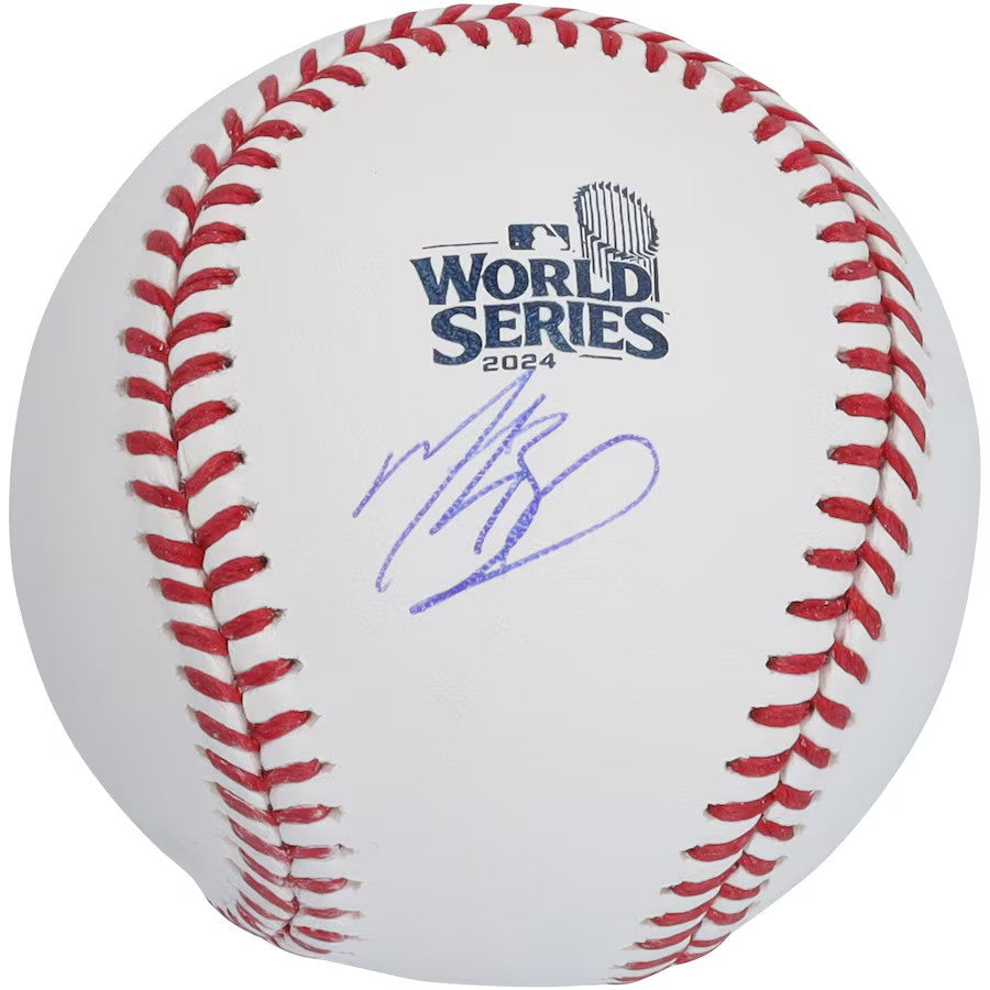 Mookie Betts Los Angeles Dodgers Autographed 2024 World Mookie Betts Los Angeles Dodgers Autographed 2024 World