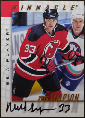 Reid Simpson Autograph Signing