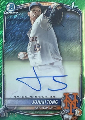 Jonah Tong Autograph Signing-Powers Sports Memorabilia