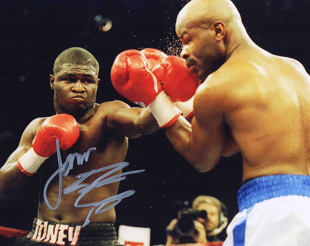 James Toney Autograph Signing-Powers Sports Memorabilia