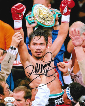 Manny Pacquiao Autograph Signing-Powers Sports Memorabilia