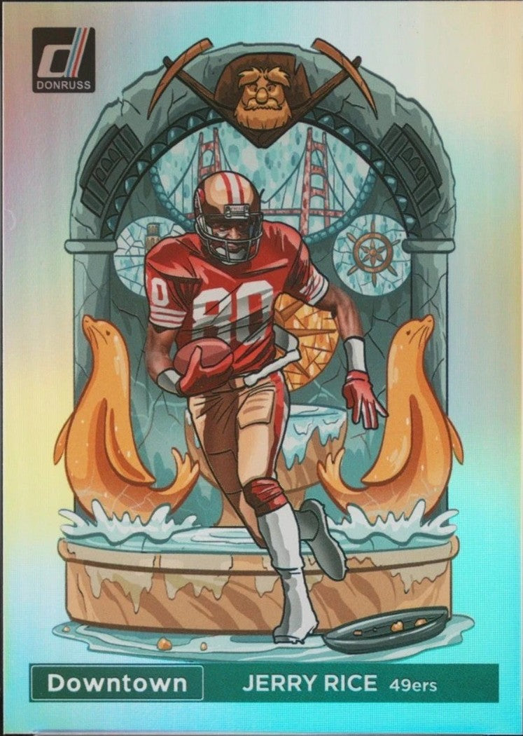 Signature d'autographes de Jerry Rice