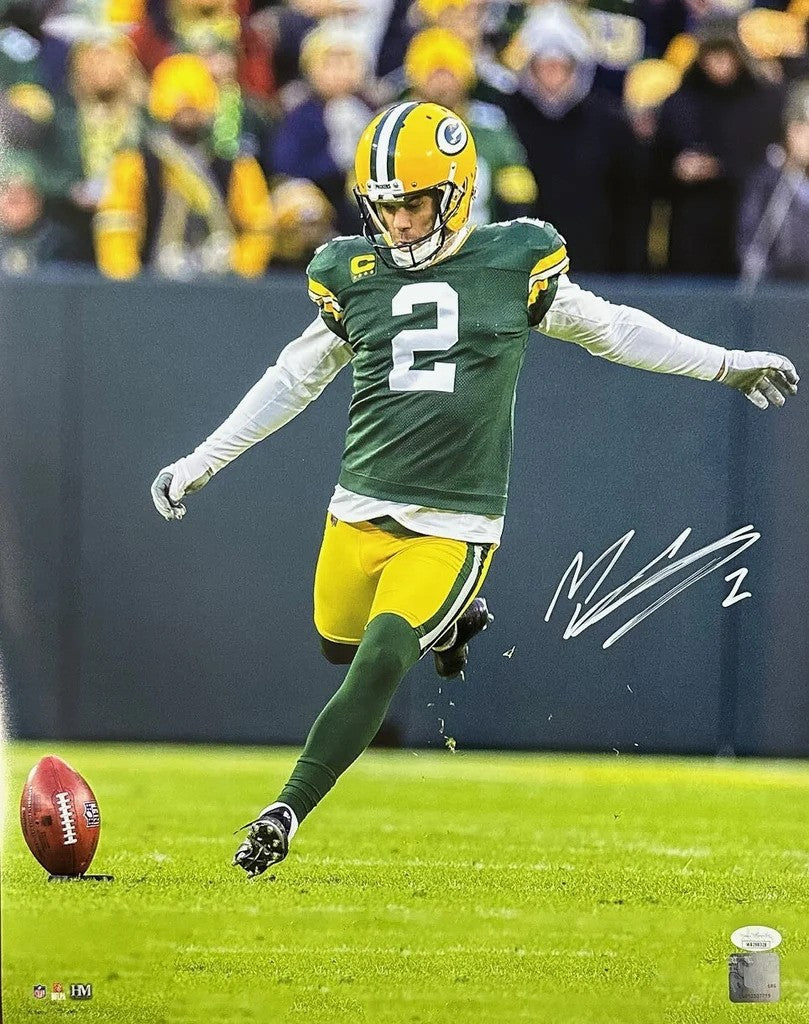 Mason Crosby Autograph Signing-Powers Sports Memorabilia