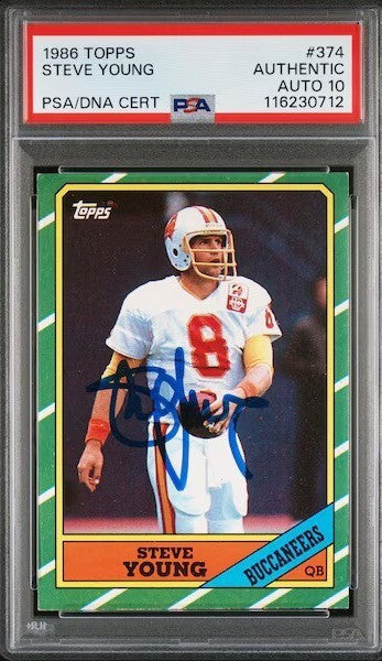 Steve Young Autograph Signing-Powers Sports Memorabilia