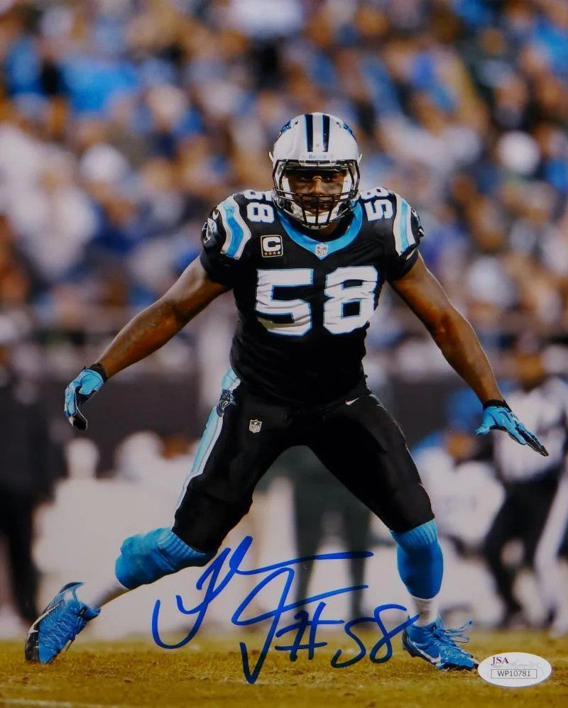 Thomas Davis Sr. Autograph Signing-Powers Sports Memorabilia