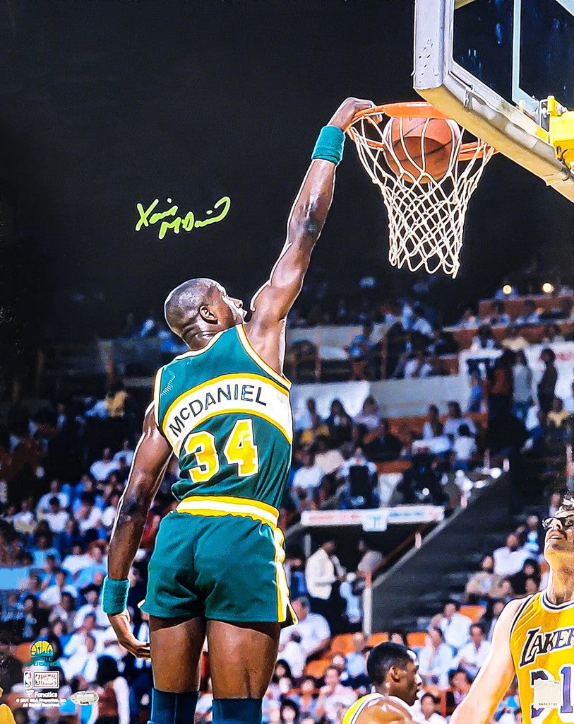 Xavier McDaniel Autograph Signing-Powers Sports Memorabilia