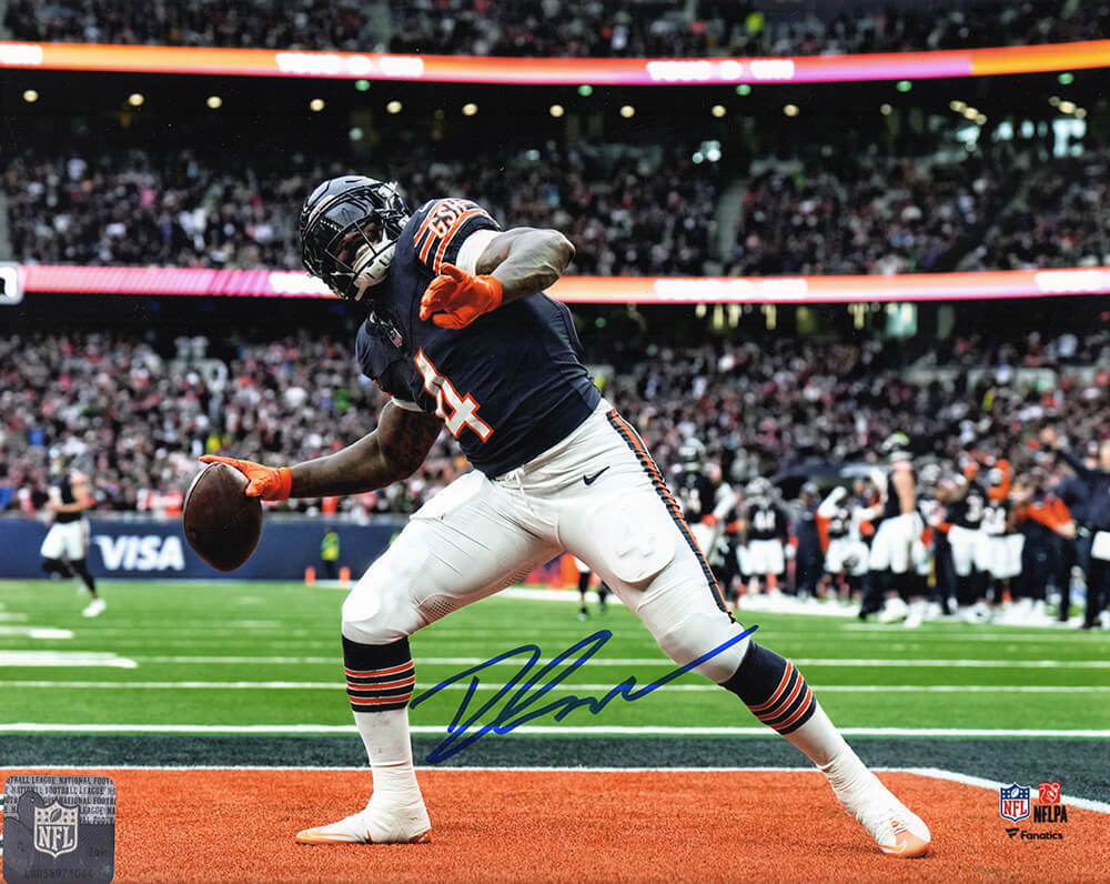 D'Andre Swift Autograph Signing-Powers Sports Memorabilia