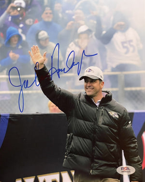 John Harbaugh Autograph Signing-Powers Sports Memorabilia
