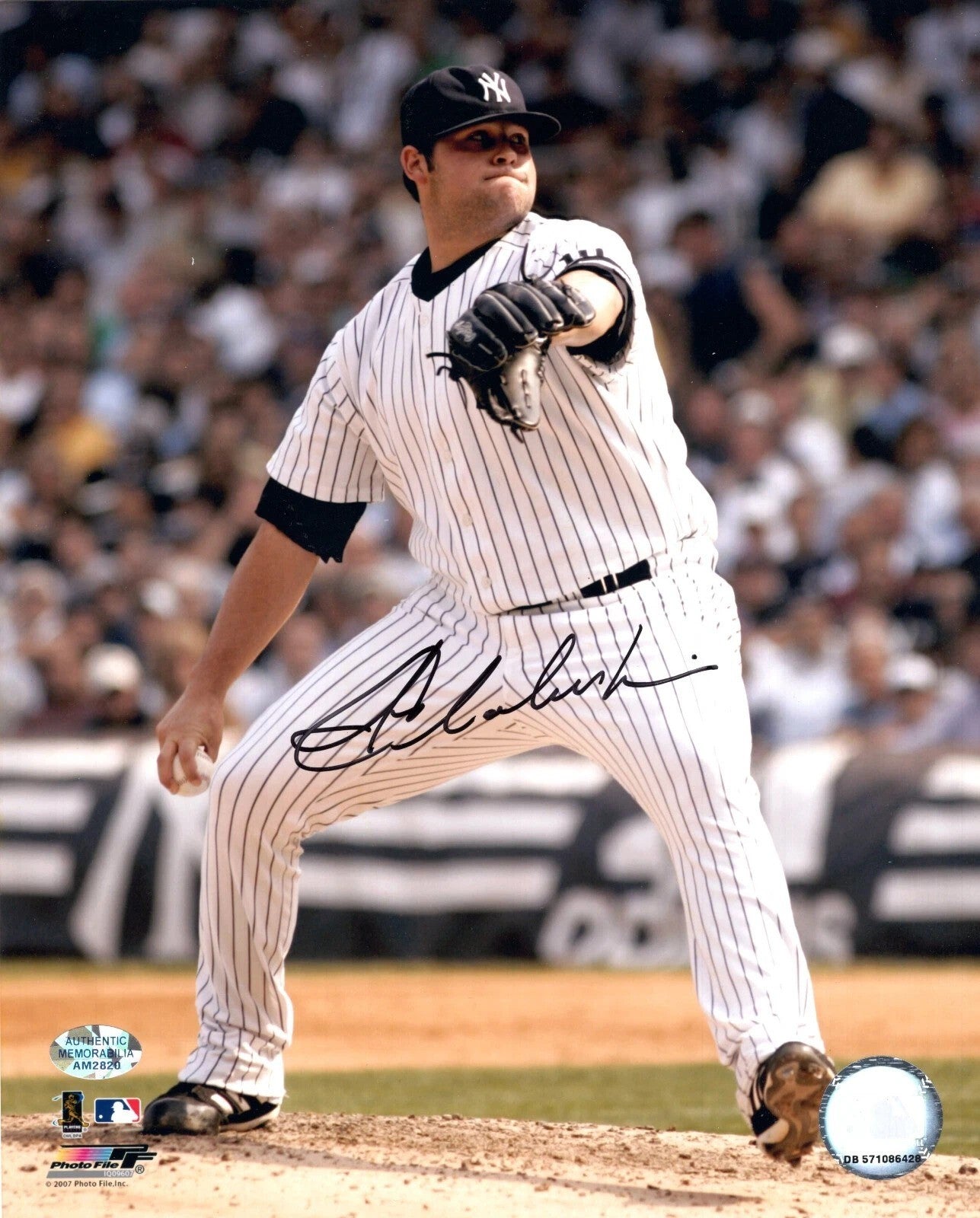 Joba Chamberlain Autograph Signing-Powers Sports Memorabilia