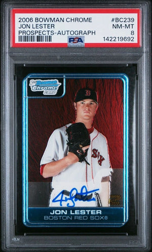 Jon Lester Autograph Signing-Powers Sports Memorabilia