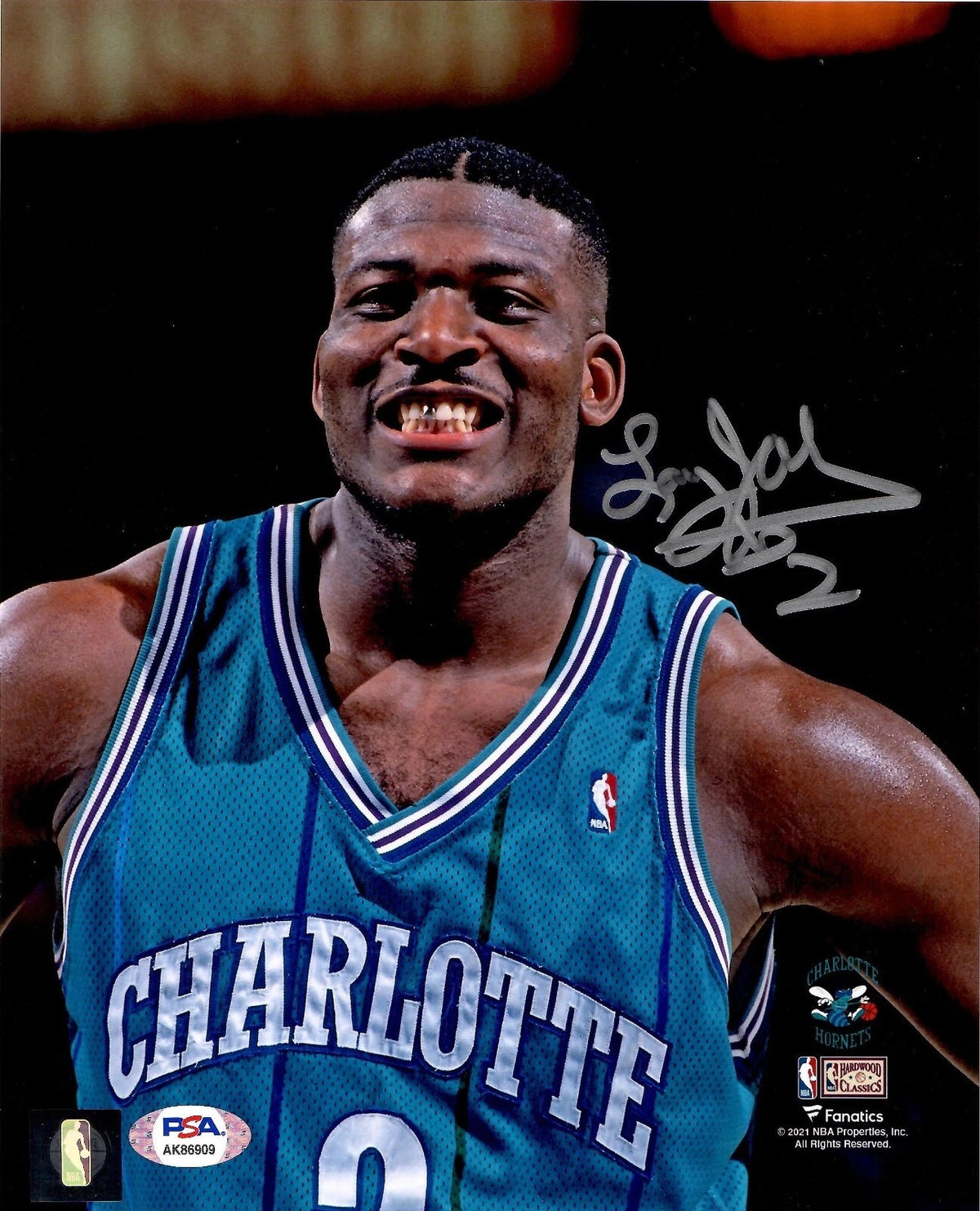 Larry Johnson Autograph Signing-Powers Sports Memorabilia