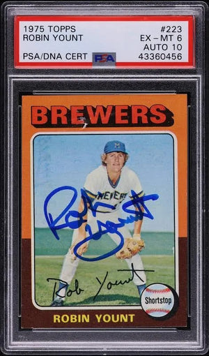Robin Yount Autograph Signing-Powers Sports Memorabilia