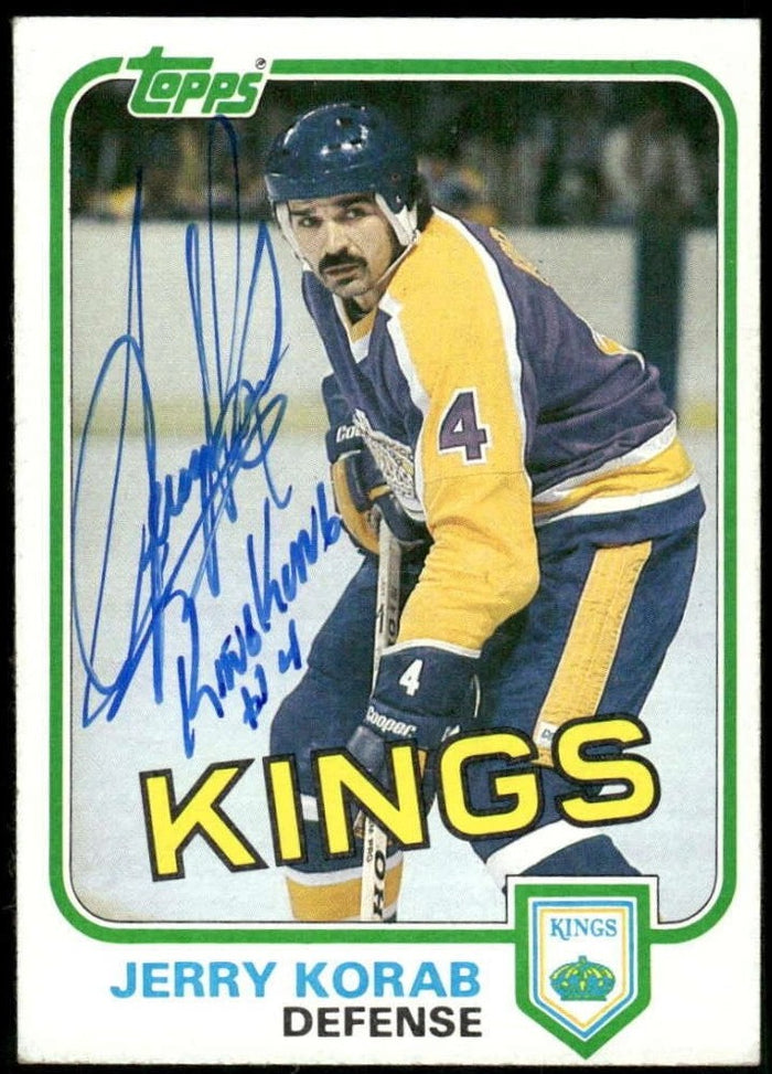 Jerry Korab Autograph Signing
