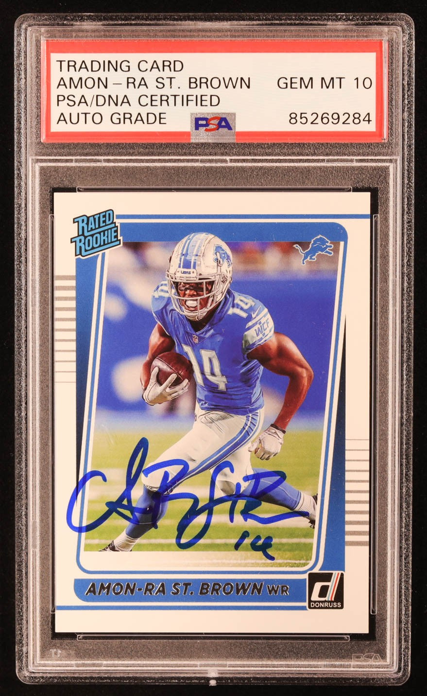 Amon-Ra St. Brown Autograph Signing-Powers Sports Memorabilia