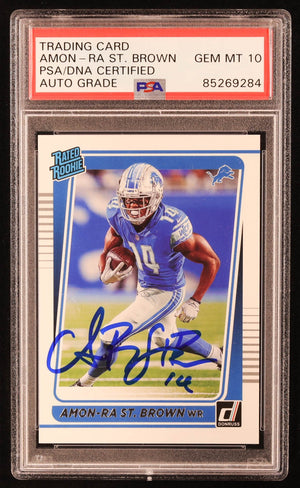 Amon-Ra St. Brown Autograph Signing-Powers Sports Memorabilia