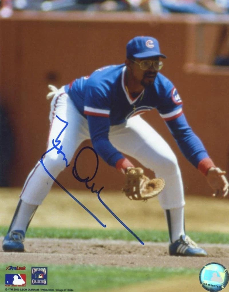 Leon Durham Autograph Signing-Powers Sports Memorabilia