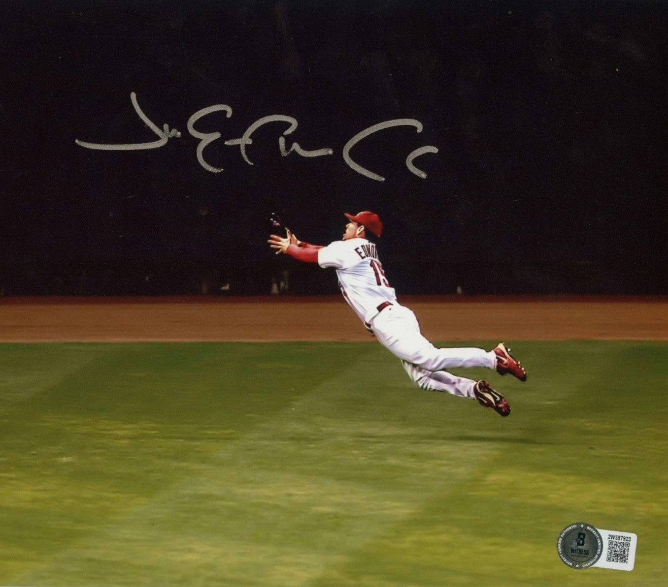 Jim Edmonds Autograph Signing-Powers Sports Memorabilia
