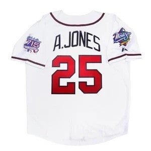 Andruw Jones Autograph Signing-Powers Sports Memorabilia