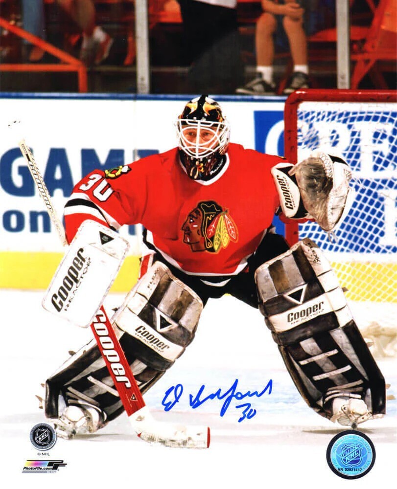 Ed Belfour Autograph Signing-Powers Sports Memorabilia