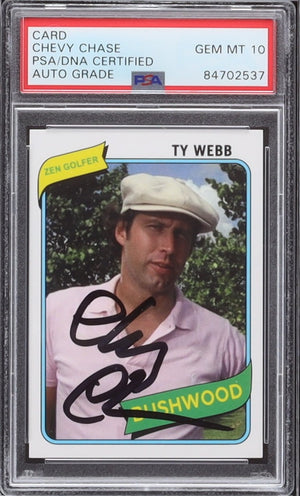 Chevy Chase Autograph Signing-Powers Sports Memorabilia