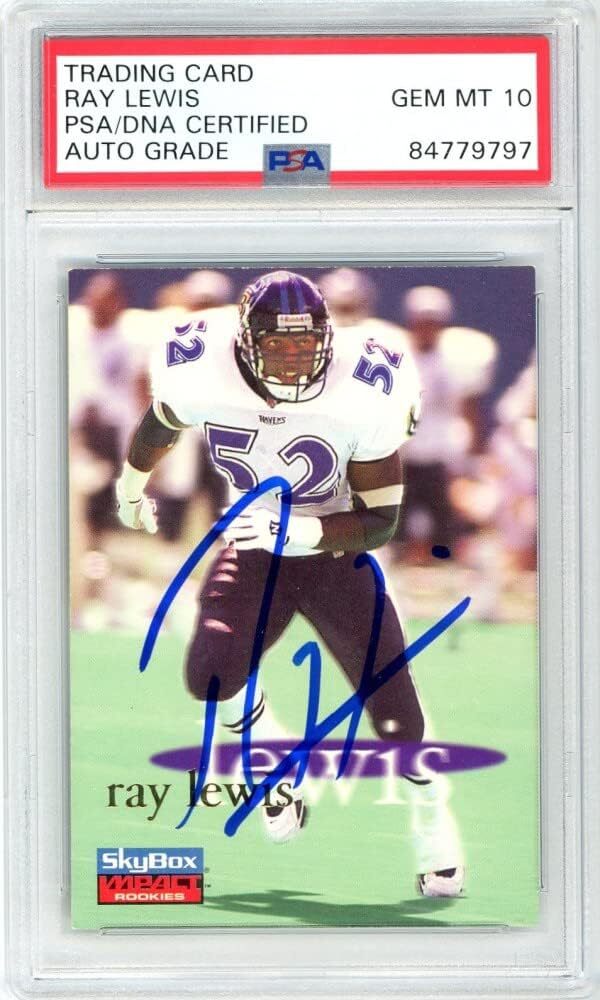 Ray Lewis Autograph Signing-Powers Sports Memorabilia