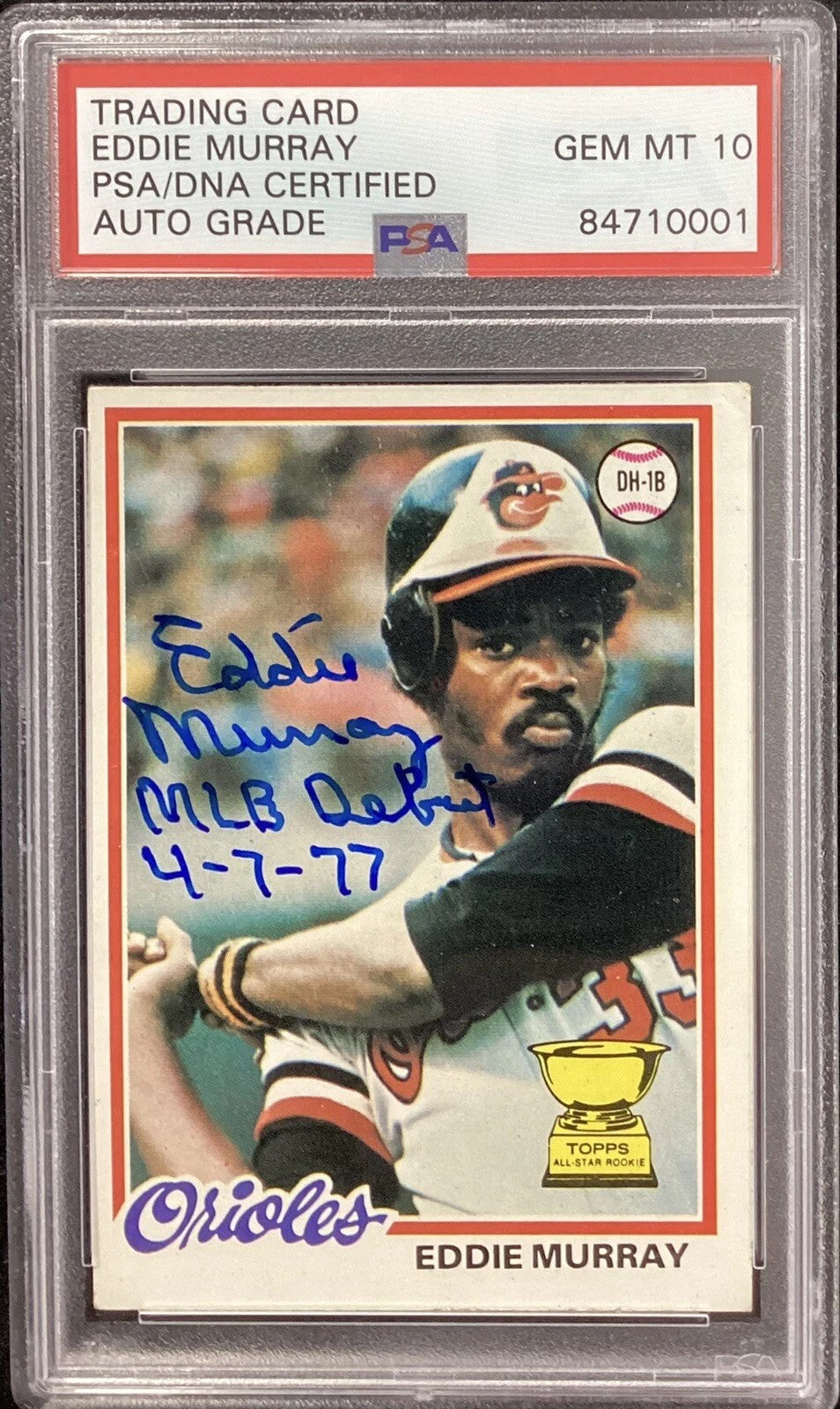 Eddie Murray Autograph Signing-Powers Sports Memorabilia