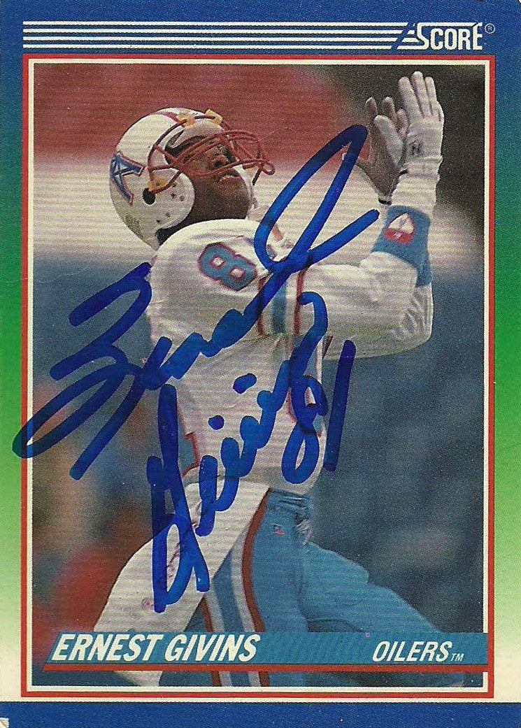Ernest Givens Autograph Signing-Powers Sports Memorabilia