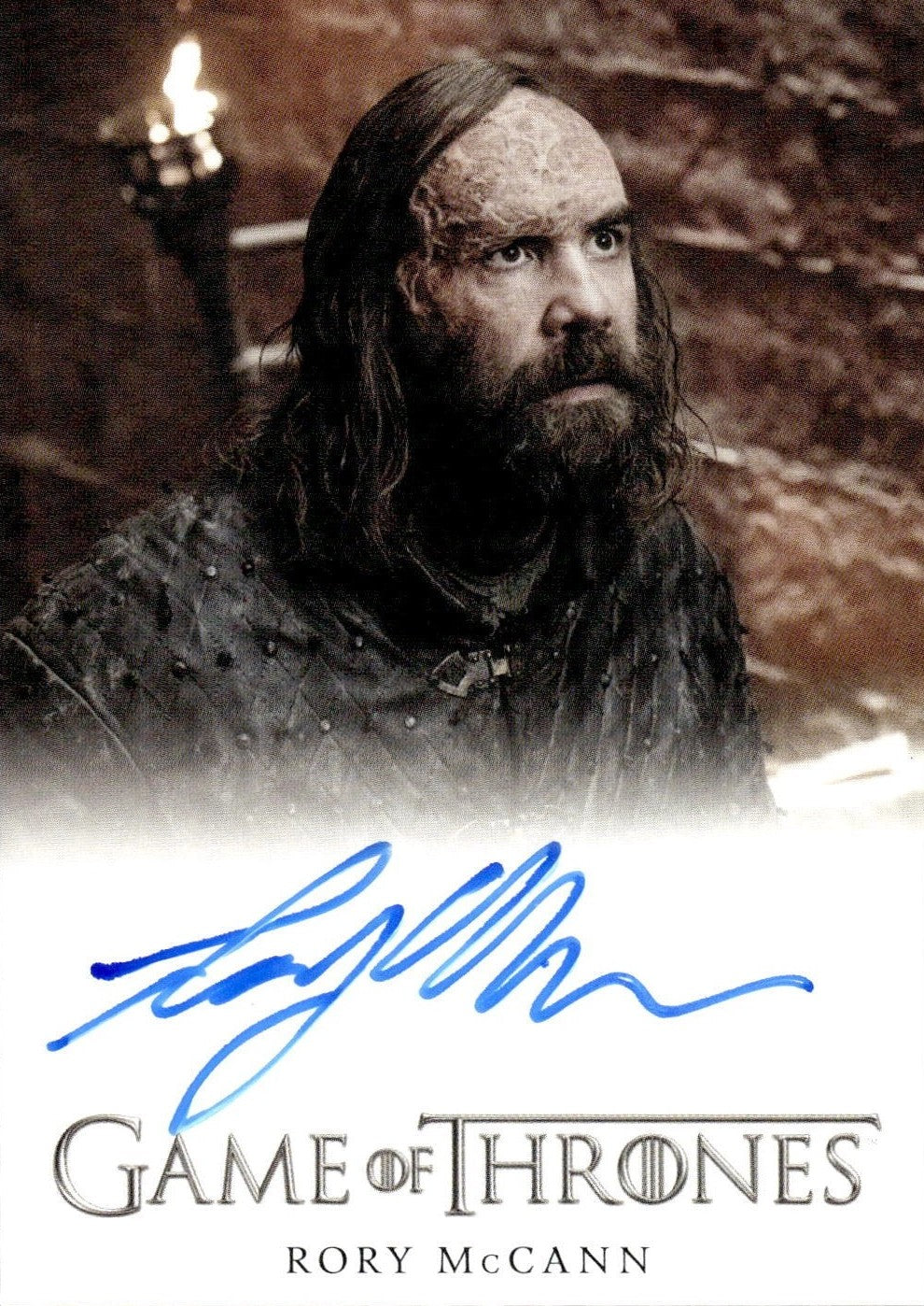 Rory McCann Autograph Signing-Powers Sports Memorabilia