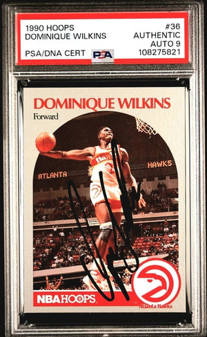Dominique Wilkins Autograph Signing-Powers Sports Memorabilia