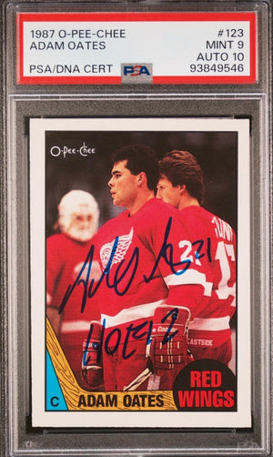 Adam Oates Autograph Signing-Powers Sports Memorabilia