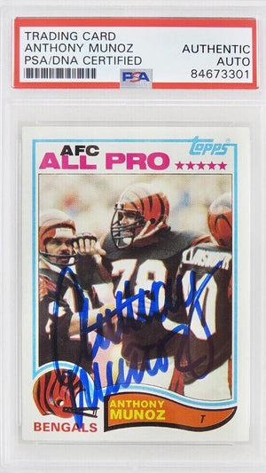 Anthony Munoz Autograph Signing-Powers Sports Memorabilia