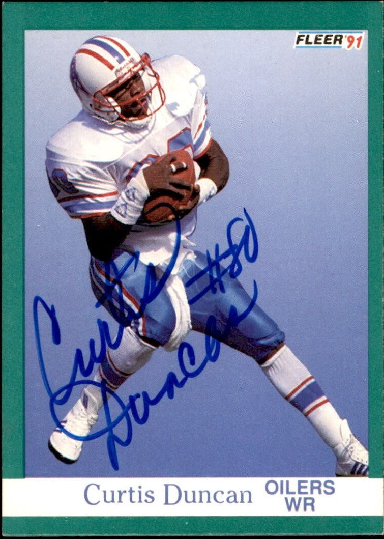 Curtis Duncan Autograph Signing-Powers Sports Memorabilia