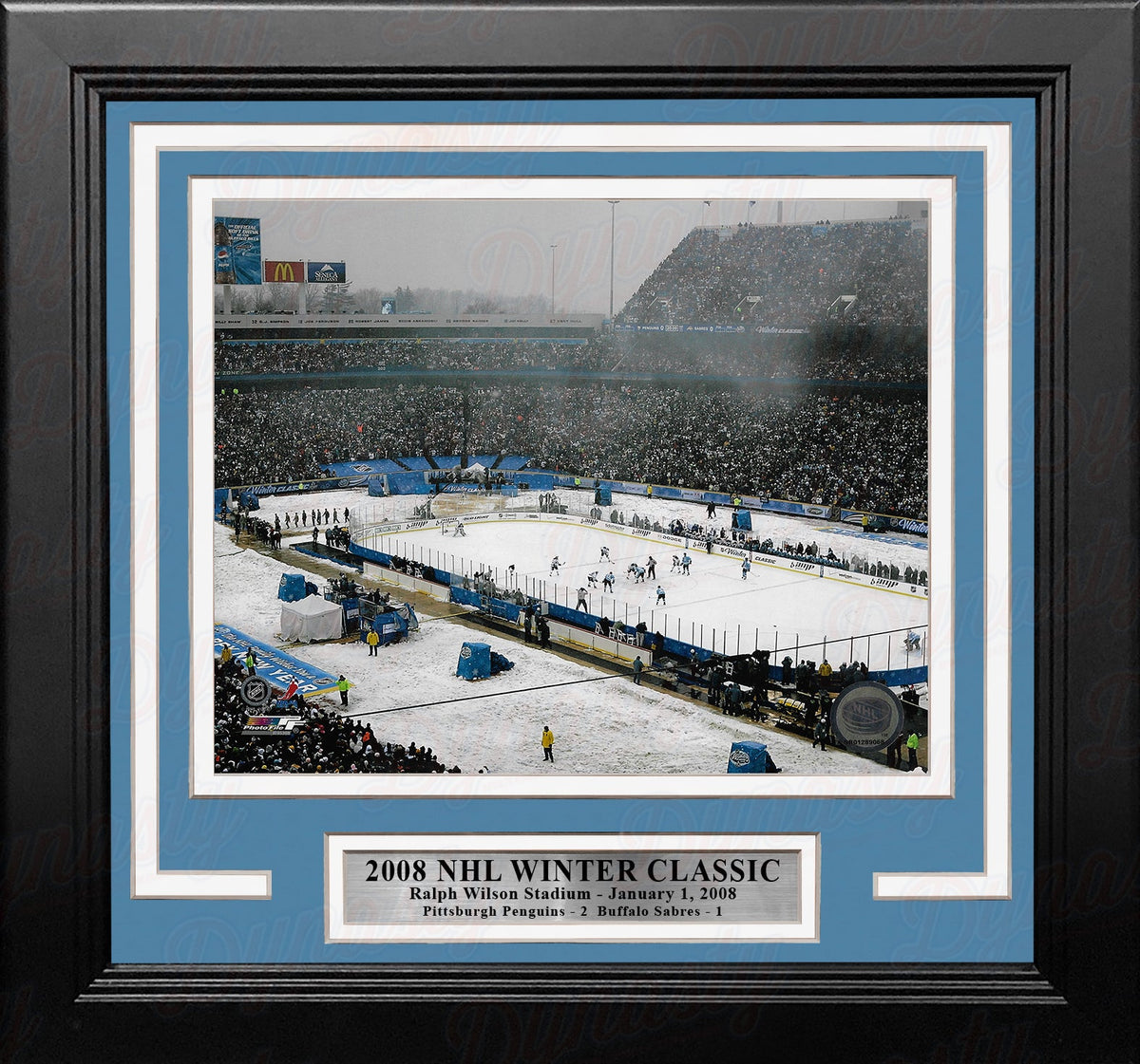 Ralph Wilson Stadium 2008 Winter Classic 8" x 10" Framed Hockey Stadium Photo-Powers Sports Memorabilia