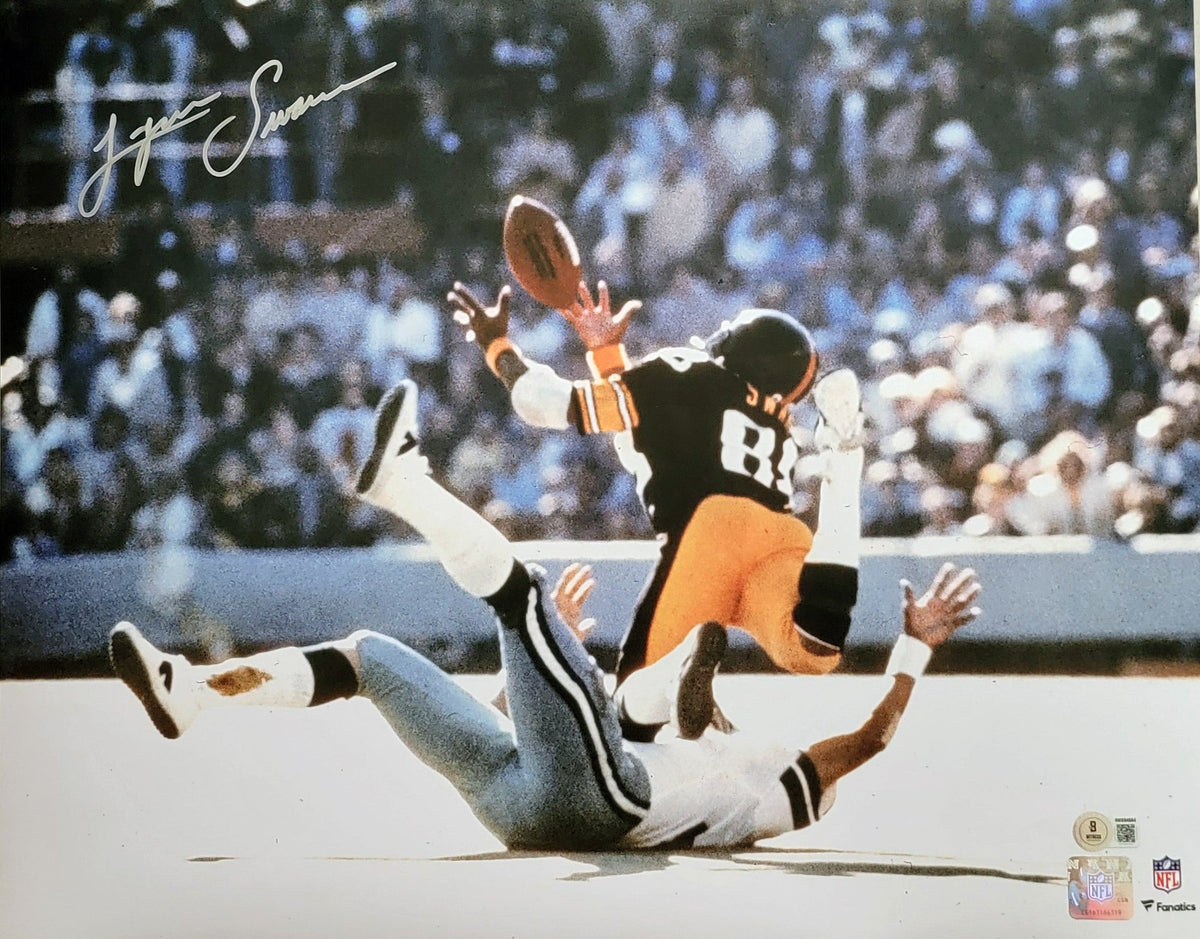 Lynn Swann Signed Pittsburgh Steelers 16X20 Color Photo - Beckett-Powers Sports Memorabilia
