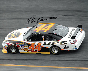 Dale Jarrett Autographed NASCAR 8x10 Photo (UPS #44)