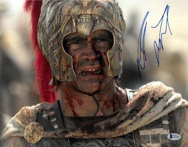 Colin Farrell Autographed Alexander 11X14 Photo (horizontal-close up bloody face)- Beckett Holo #C83048-Powers Sports Memorabilia