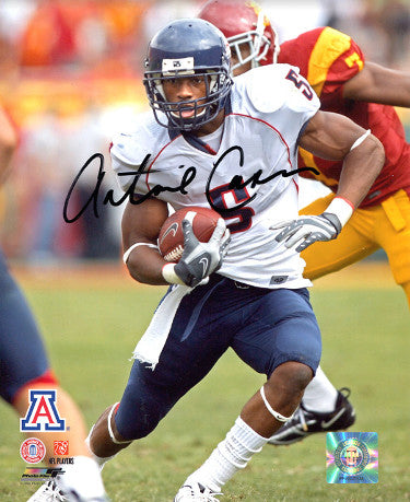 Antoine Cason Autographed Arizona Wildcats NCAA Colege 8x10 Photo- Tri-Star Hologram-Powers Sports Memorabilia