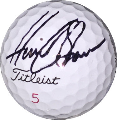 Henrik Stenson Autographed Titleist #5 Golf Ball - PGA Tour Hologram-Powers Sports Memorabilia