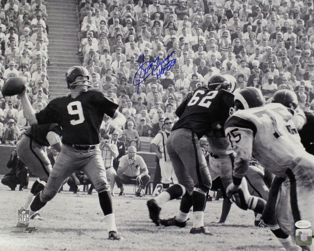 Sonny Jurgensen Signed Washington Redskins 16x20 Photo HOF – JSA Authenticated-Powers Sports Memorabilia